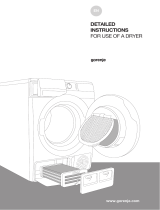 Gorenje DE7B Owner's manual