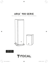 Focal Aria SR 900 User manual
