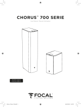Focal Chorus S 700 User manual