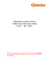 Bartscher A105942 Operating instructions