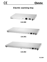 Bartscher 114360 Operating instructions