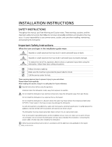 Sunpentown SD-9254SS Installation guide