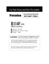 Futaba R114F-72H User manual