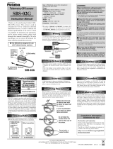 Futaba SBS-02G User manual