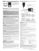 Futaba LBC-4E5 User manual