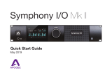 Apogee Symphony I/O Mk II Quick start guide