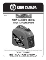 King Canada KCG-2001I User manual
