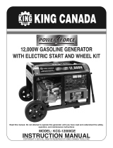 King Canada KCG-12000GE User manual