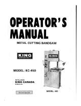 King Canada KC-450 User manual
