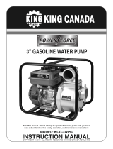 King Canada KCG-3WPG User manual