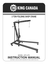 King Canada KFC-2TC User manual