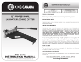 King Canada KC-13LCT User manual