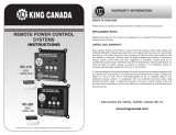 King Canada RC-220 User manual