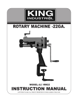 King Canada KC-RM22 User manual