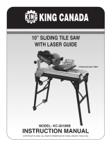 King Canada KC-3010NB User manual