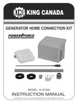 King Canada K-X7500 User manual