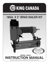 King Canada 8201N/8101SK User manual