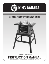 King Canada KC-5005R User manual