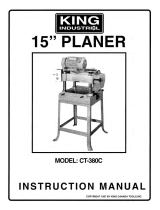 King Canada CT-380C User manual