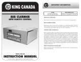 King Canada KAC-650 User manual