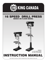 King Canada KC-116C User manual