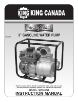 King Canada KCG-3PG User manual