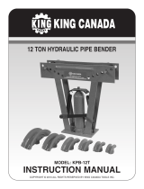 King Canada KPB-12T User manual