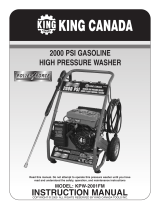 King Canada KPW-2001FM User manual