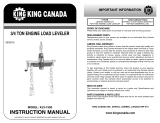 King Canada KLV-1500 User manual