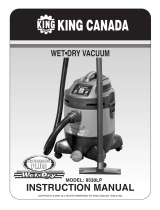 King Canada 8540LST User manual