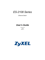 ZyXEL Communications ES-2108-G User manual