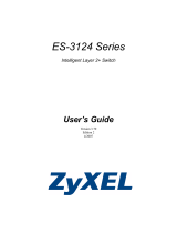 ZyXEL ES-3124F User guide