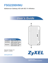 ZyXEL Communications FSG2200HNU User manual