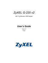 ZyXEL G-220 v2 User manual