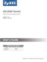 ZyXEL GS1900-24E User guide
