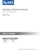 ZyXEL XGS1910-24 User guide
