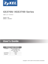 ZyXEL GS3700-48HP User guide