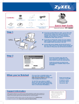 ZyXEL IPC-3605N Quick start guide