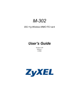 ZyXEL Communications M-302 User manual