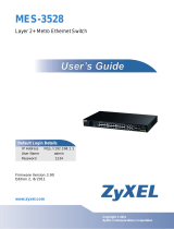 ZyXEL MES-3528 User guide