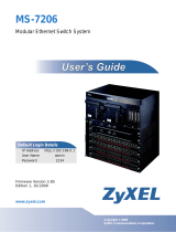 ZyXEL MS-7206S User guide