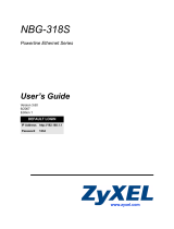 ZyXEL Communications NBG318S Series User manual