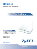 ZyXEL NBG4615 User guide