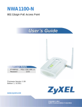 ZyXEL Communications nwa1100-n User manual