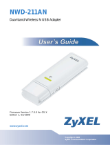 ZyXEL NWD-211AN User guide