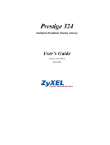 ZyXEL P-324 User guide