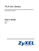 ZyXEL Communications PLA-401 User manual