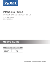 ZyXEL PMG5317-T20A User guide