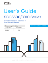 ZyXEL SBG5500-B User manual