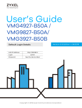 ZyXEL VMG3927-B50B User guide